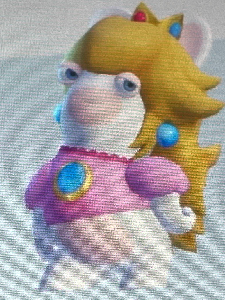 Rabbid Peach by OhYeahCartoonsFan on DeviantArt