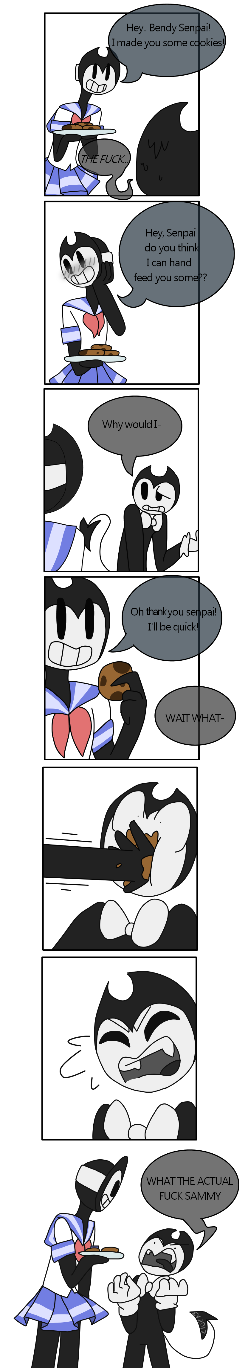 (BATIM COMIC) Bendy-Senpai!