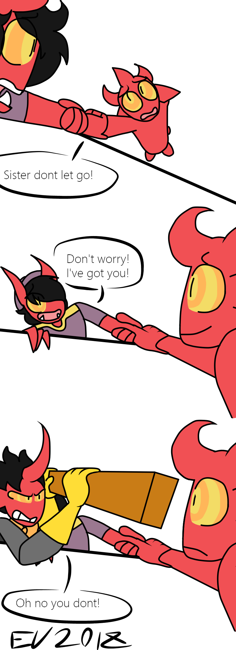 OC COMIC) Oh No by MashedPotatosWgravy on DeviantArt