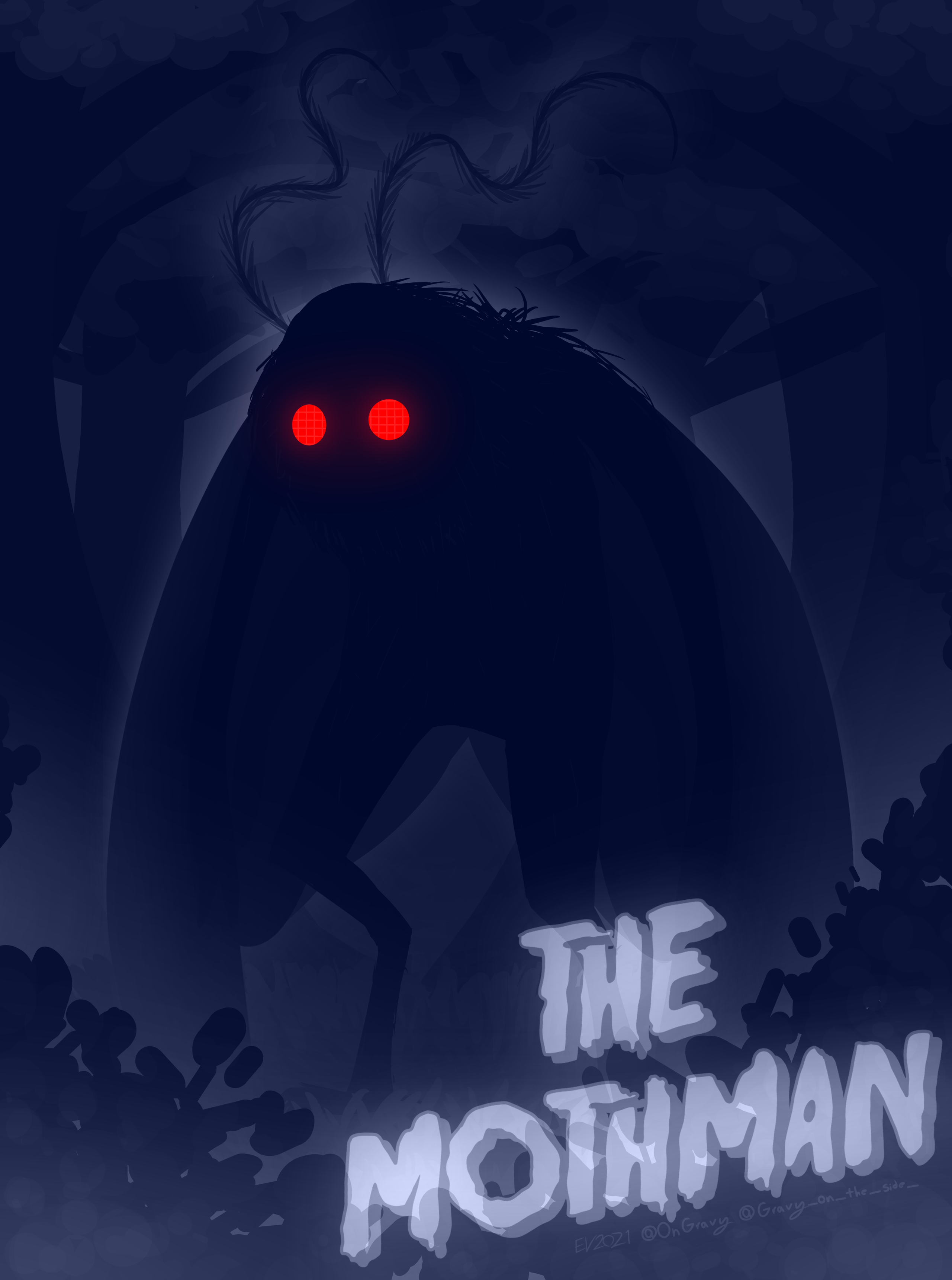 The Mothman by MashedPotatosWgravy on DeviantArt