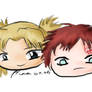 Gaara, Temari + Kankurou