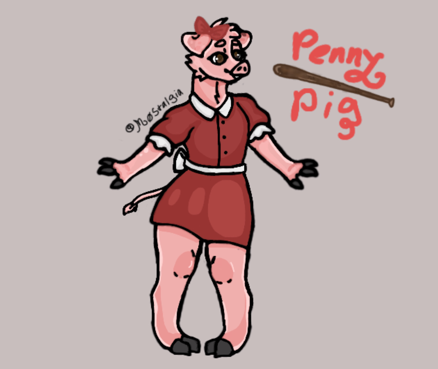 Old Piggy Fanart of mine by NostalgicBat on DeviantArt