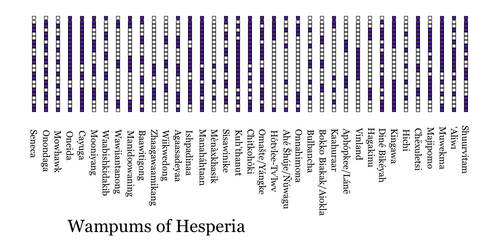 Kingawa: Wampums of Hesperia