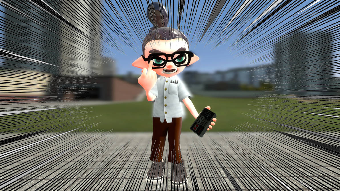 Angry Video Game Inkling?!?! by rocketboy3005 on DeviantArt