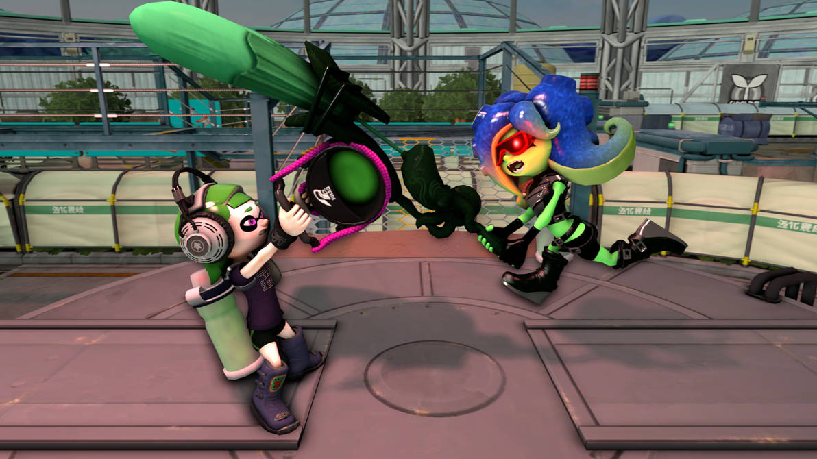 Poool Against Sanitized Octoling by rocketboy3005 on DeviantArt