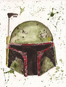 Boba Fett Water Color