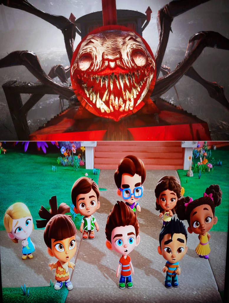 Monster Scared Simulator Super Monsters Scared By Choo Choo Charles by Lincolator on DeviantArt