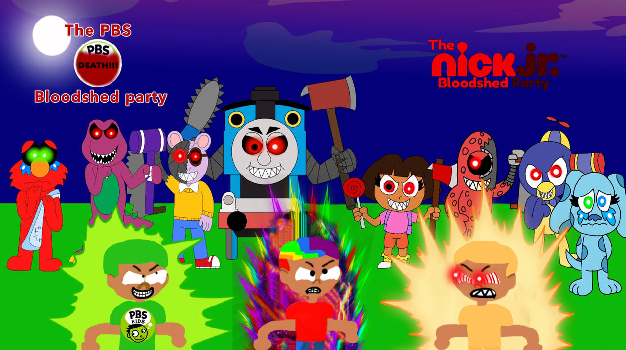 3 Sayian Lincolns VS The PBS NJ Bloodshed Party By Lincolator On 3-sayian-lincolns-vs-the-pbs-nj-bloodshed-party-by-lincolator-on