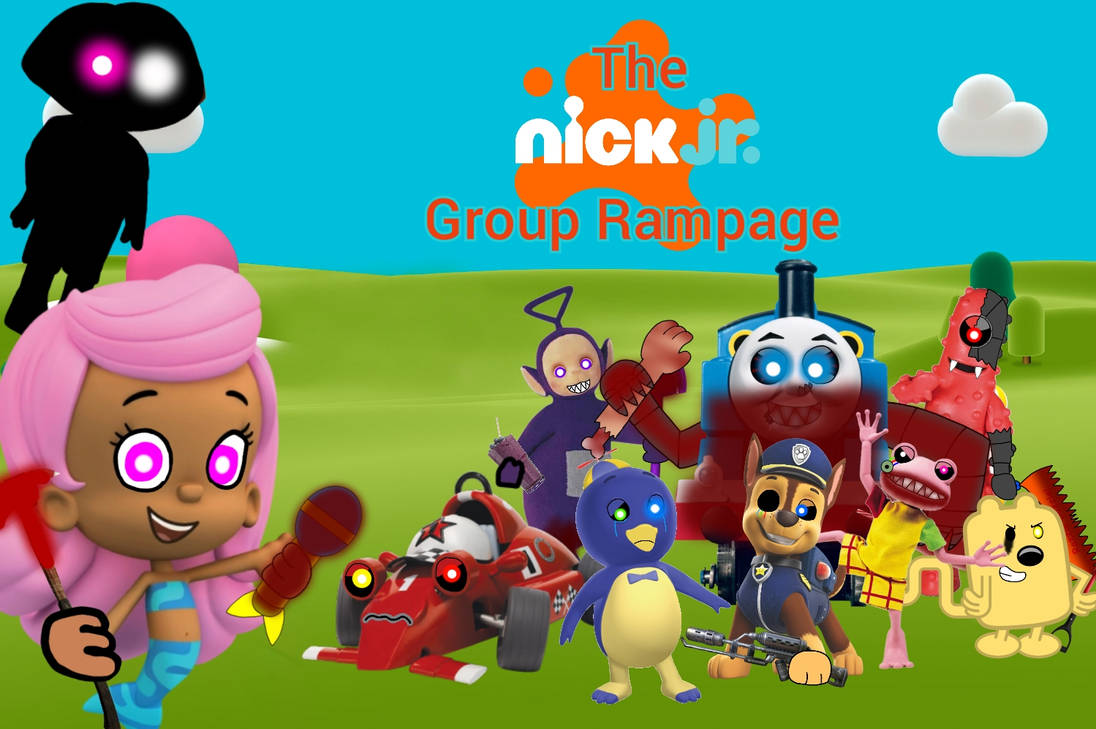 Nick Rampage The Nick Jr Group Rampage Poster by Lincolator on DeviantArt
