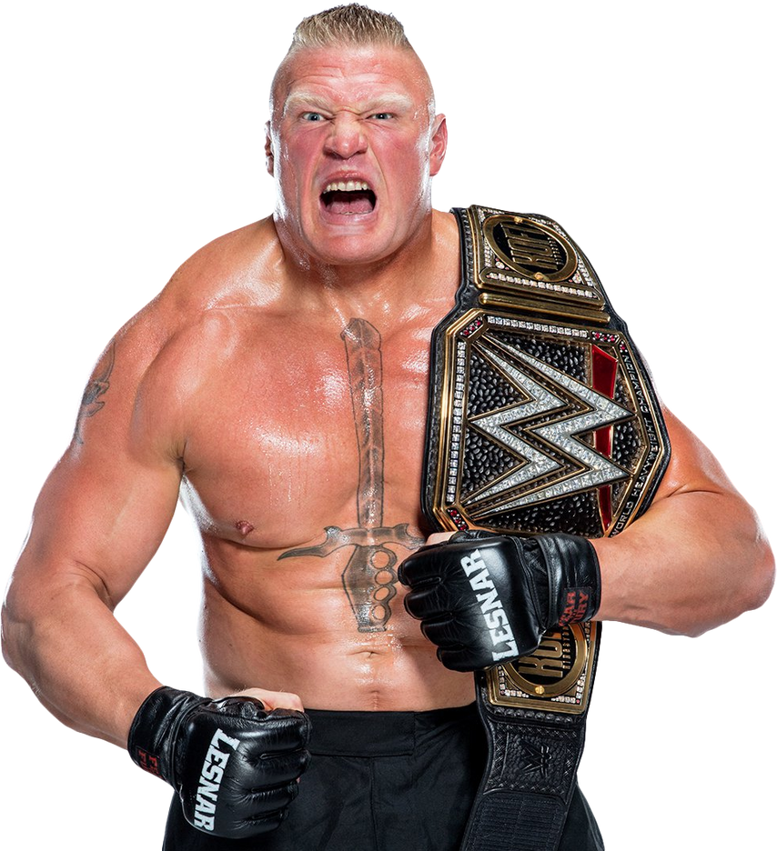 Brock Lesnar Render WWE Champion png - HoF by berkaycan on DeviantArt
