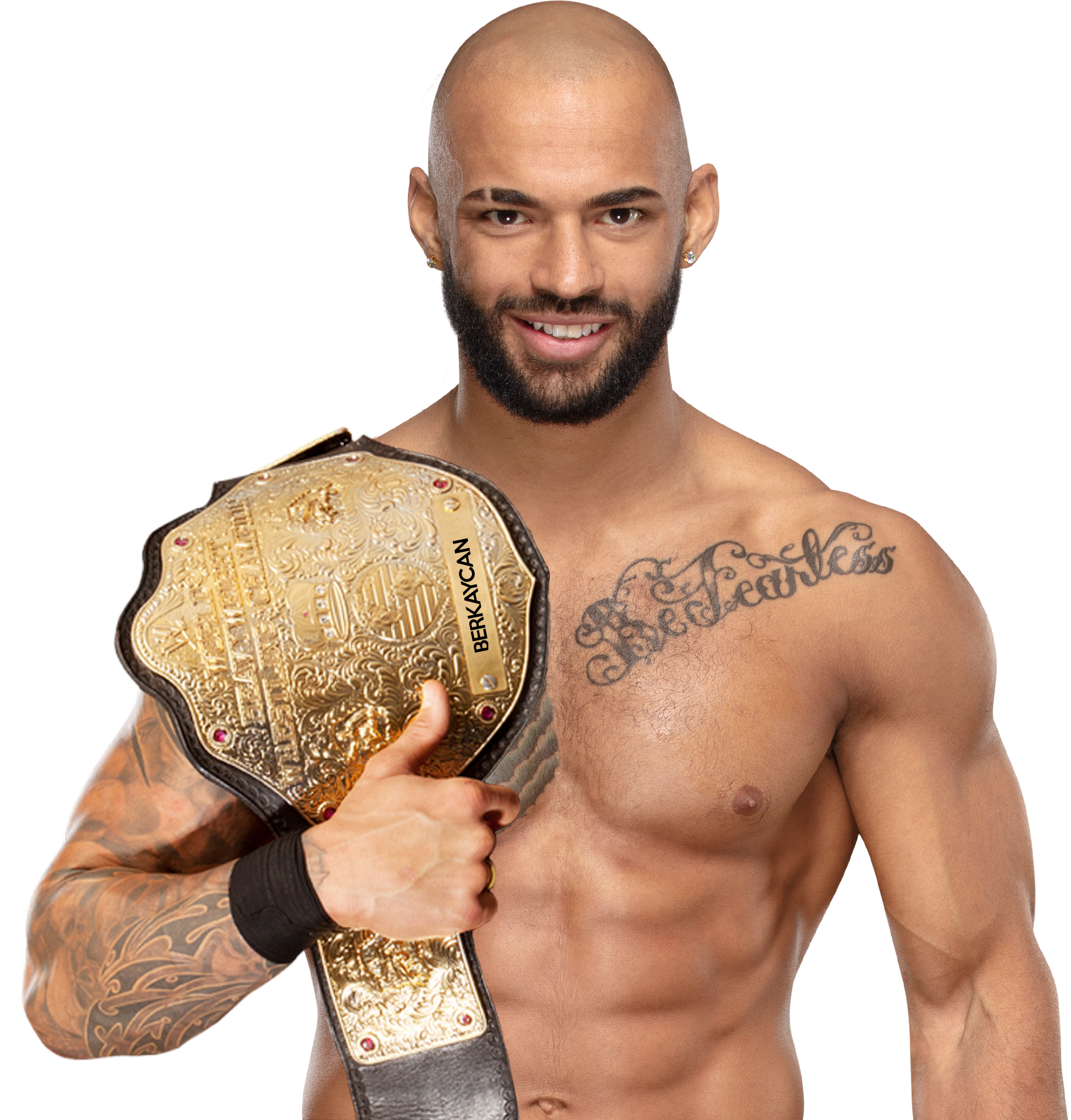 Ricochet World Heavyweight Champion Render By Berkaycan On Deviantart