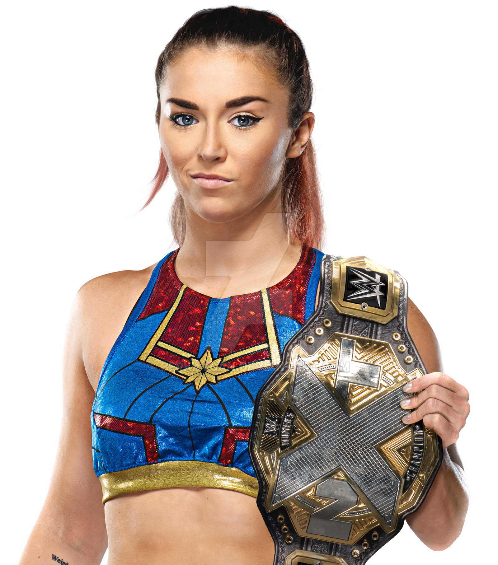 Becky Lynch NXT Women's Champion Edited PNG by berkaycan on DeviantArt