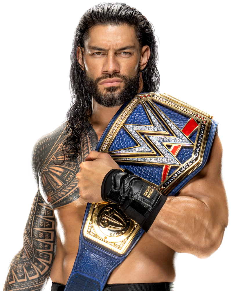 Roman Reigns Universal Champion Render 2021 by berkaycan on DeviantArt