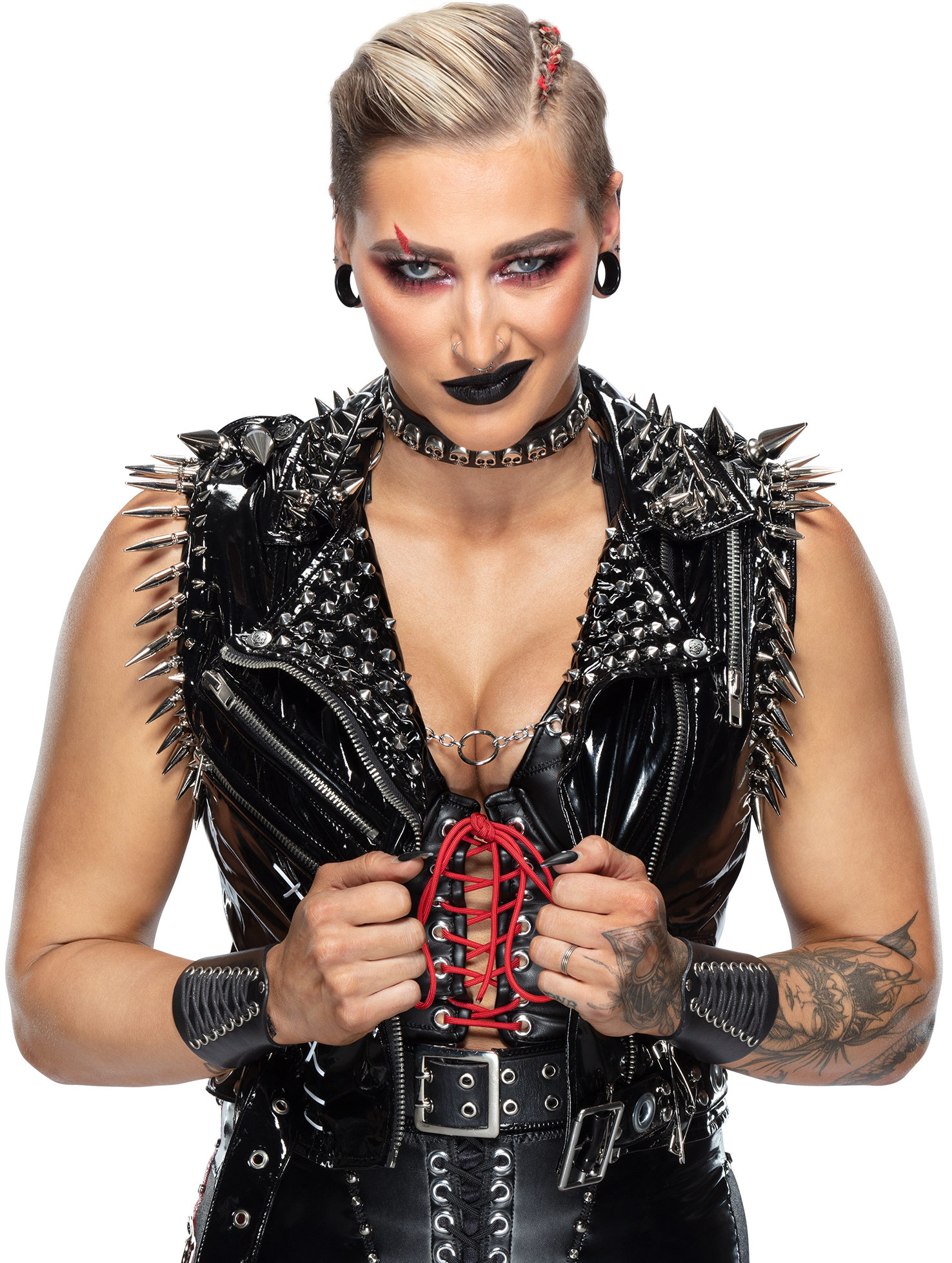 Rhea Ripley NXT UK Women's Champion 2018 PNG by AmbriegnsAsylum16