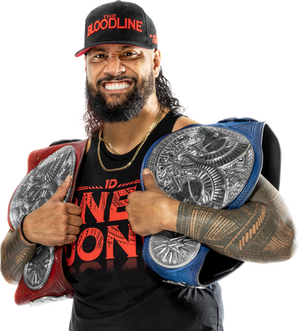 Jimmy Uso Undisputed Tag Team Champion New Render