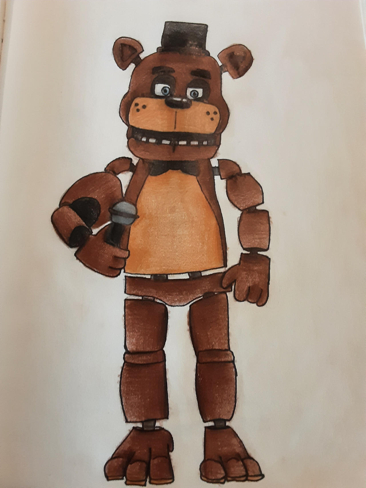 Freddy Fazbear By RachaelWarden On DeviantArt freddy-fazbear-by-rachaelwarden-on-deviantart