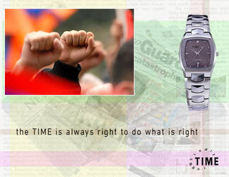 time watches ad