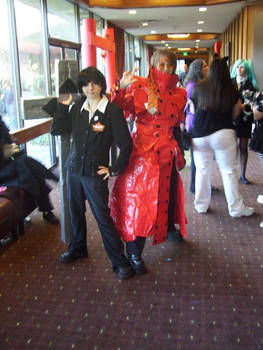 Wolfwood and Vash