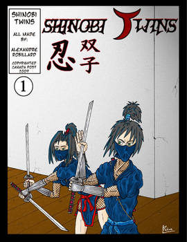 Shinobi Twins issue 1 Cover
