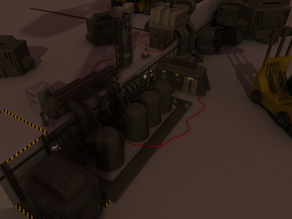 Industrial cargo bay WIP3