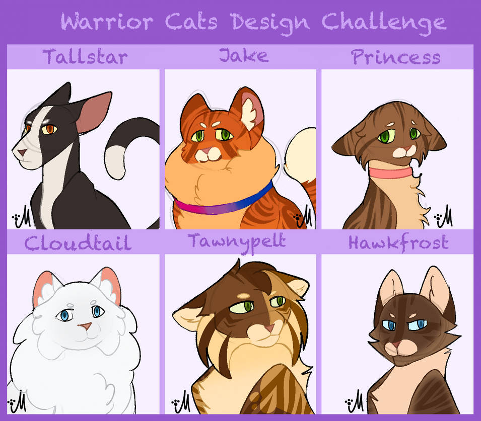 Warrior Cat Designs by FuzzTheFurrball on DeviantArt