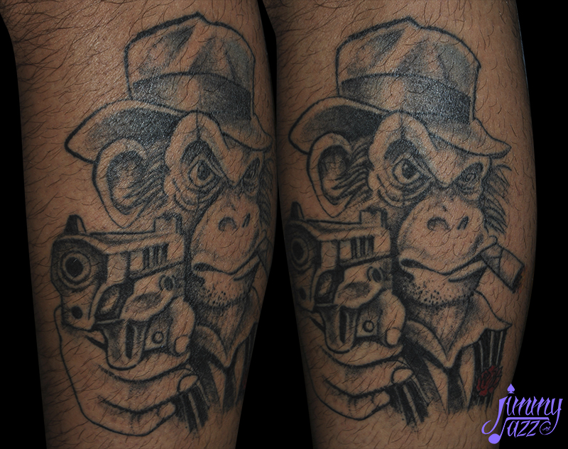 Mafia Monkey Tattoo By Jimjaz On Deviantart Mafia Monkey Tattoo By Jimjaz On Deviantart