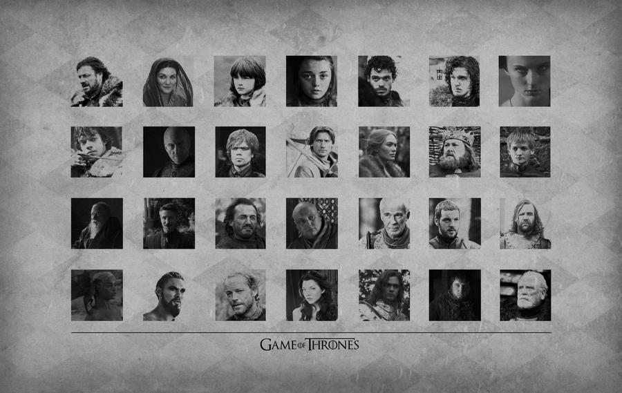 Game Of Thrones Cast Wallpaper By Alexiahart On Deviantart