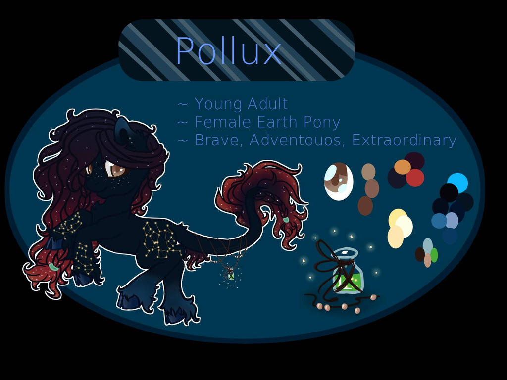 Pollux Ref by NightshimmerART on DeviantArt