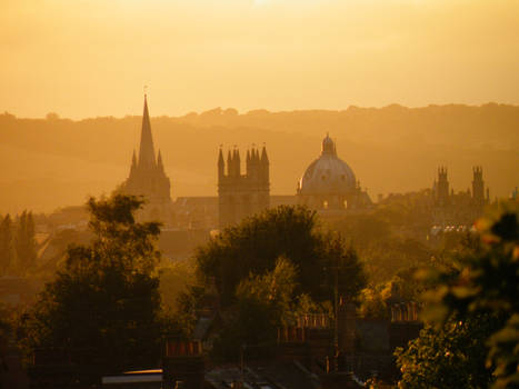 Oxford at Dusk