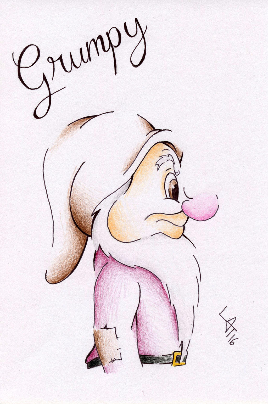 Grumpy Side View Grumpy by Hummingbird26 on DeviantArt