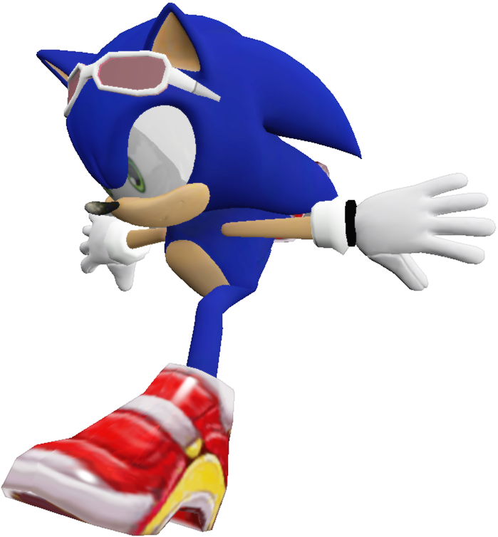 Sonic the Hedgehog 2 Sonic Run Model PNG by SpongeBobfan2010 on DeviantArt