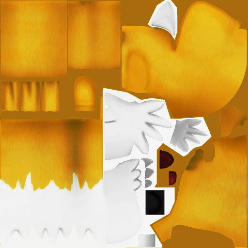 My Tails Body Texture by JaysonJeanChannel on DeviantArt