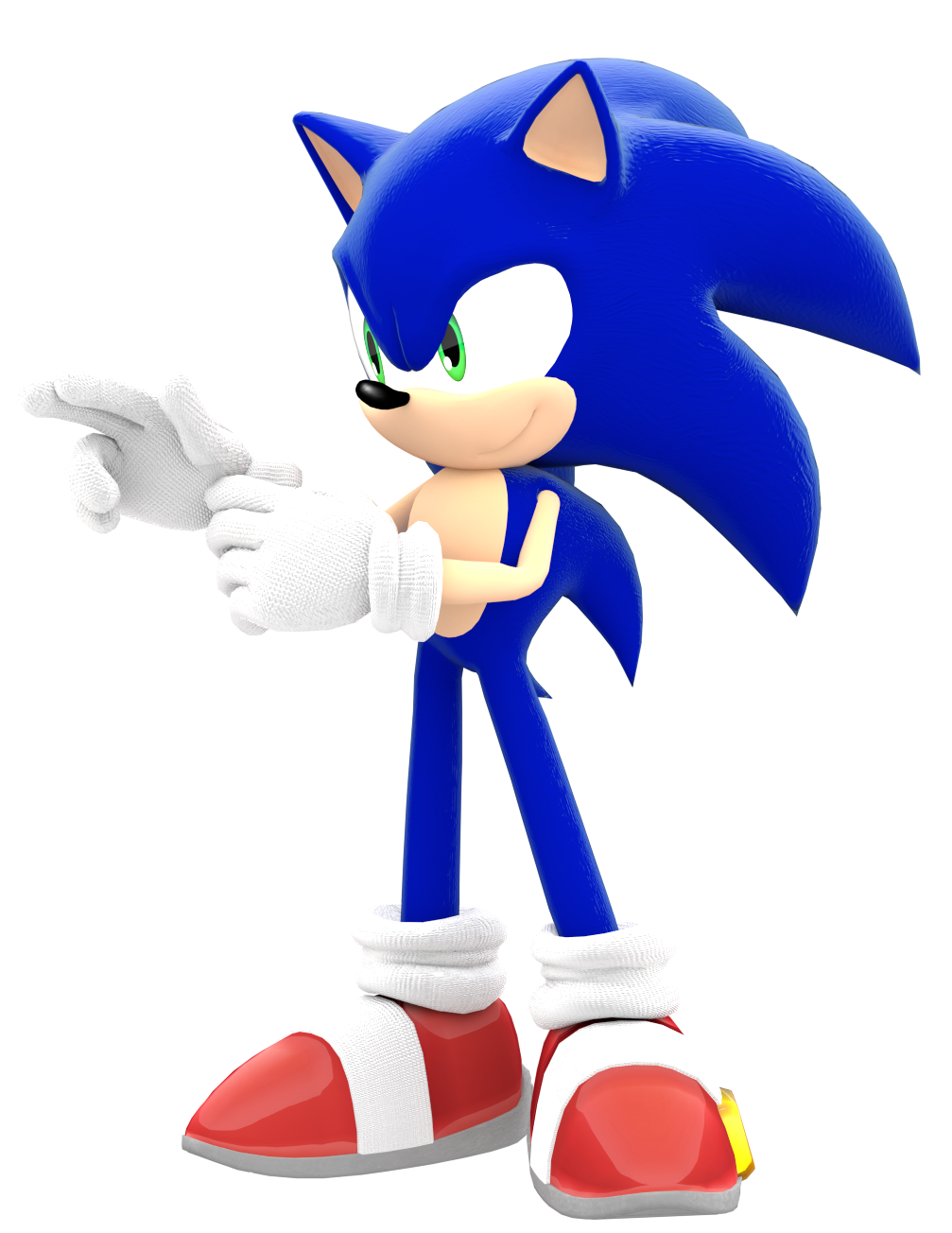 Classic Sonic Render by Detexki99 on DeviantArt