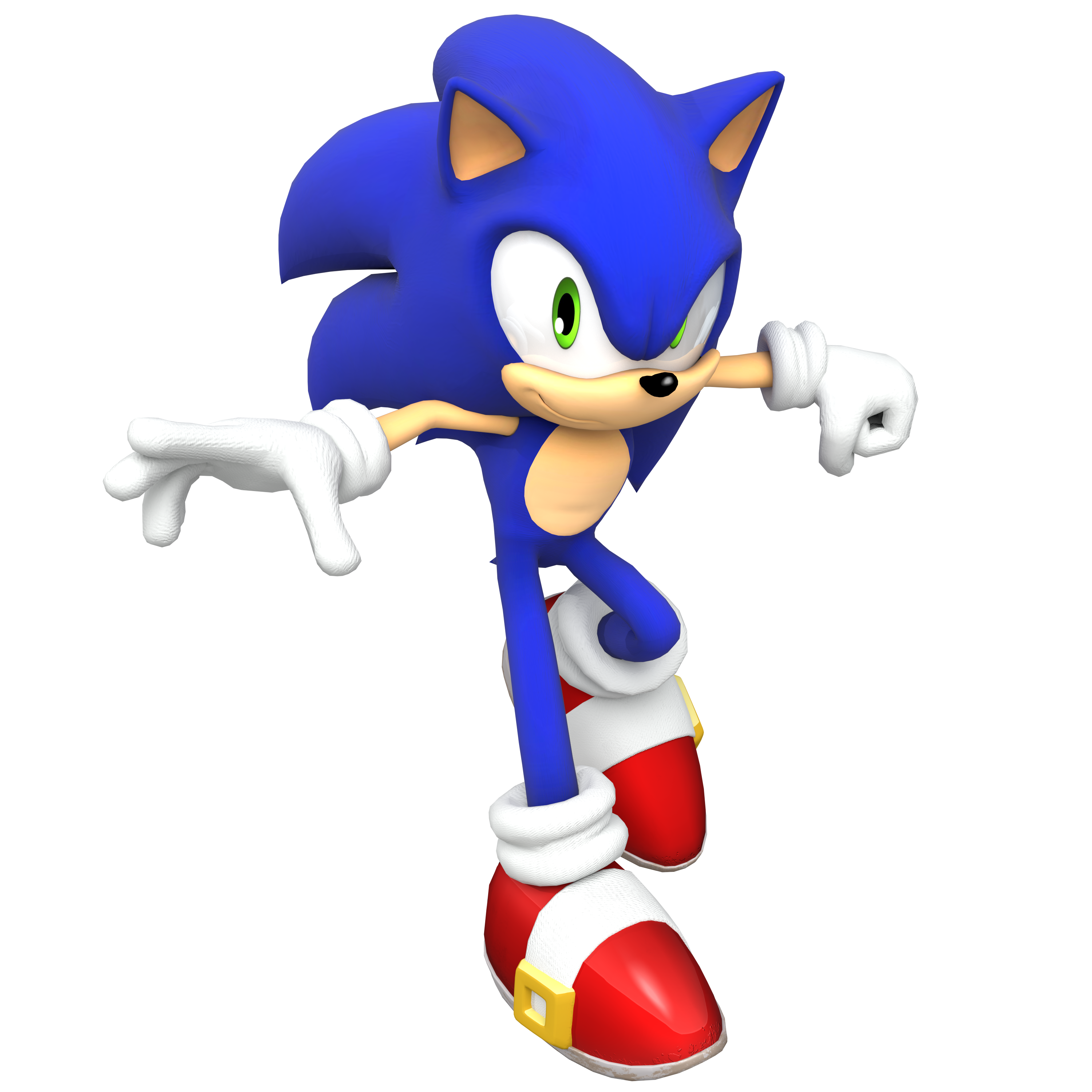 Classic Sonic Render by JaysonJeanChannel on DeviantArt