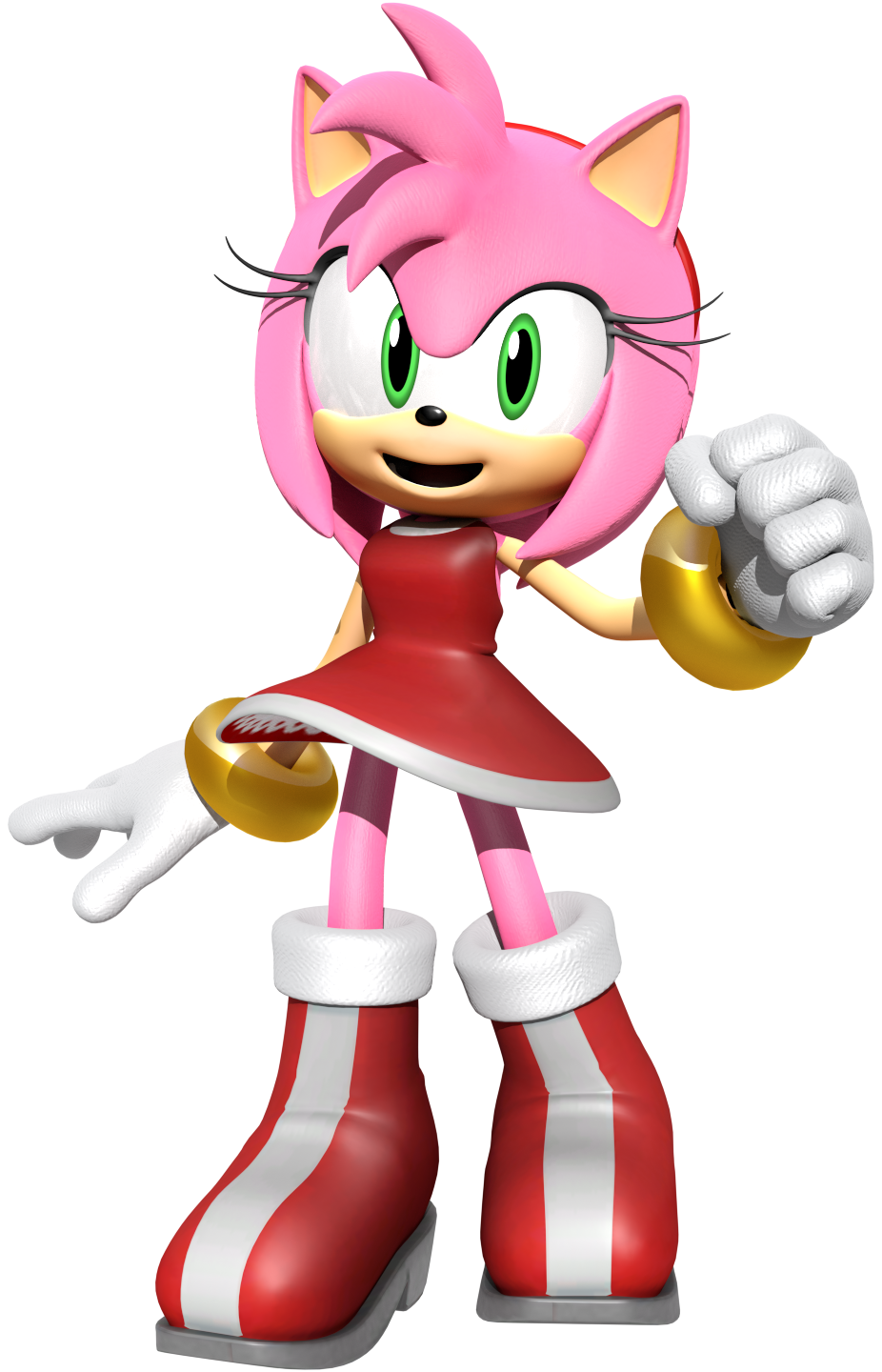 Amy Rose Images Amy Rose - Amy Sonic, HD Png Download - 1283x2200  (#1610254) - PinPng