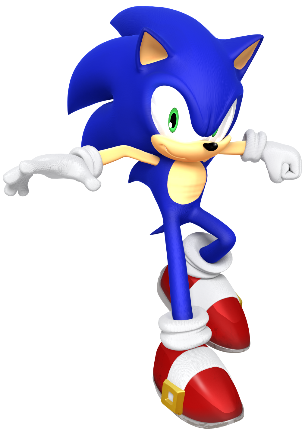 Sonic Running Render by JaysonJeanChannel on DeviantArt