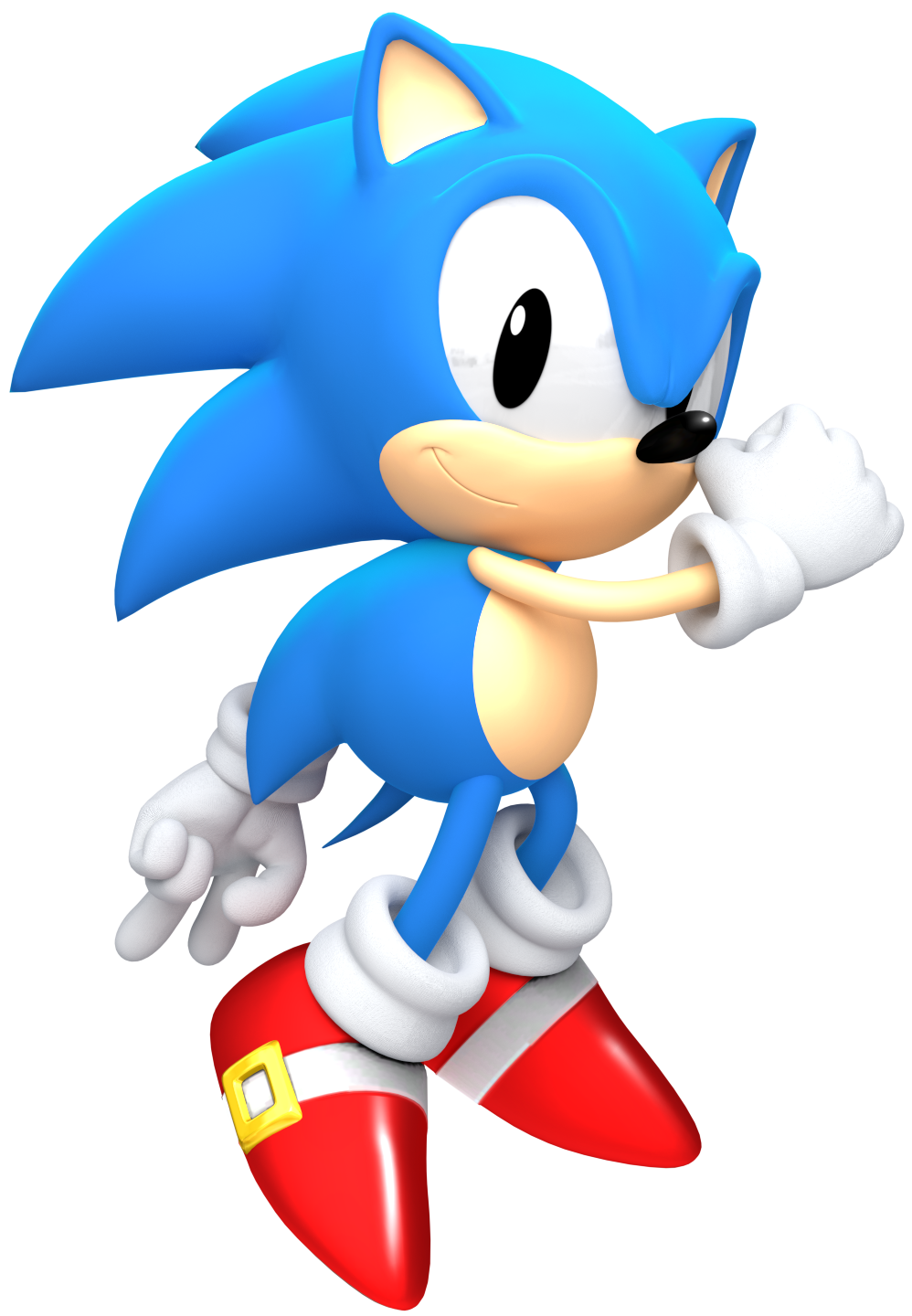 Classic Sonic Render by JaysonJeanChannel on DeviantArt