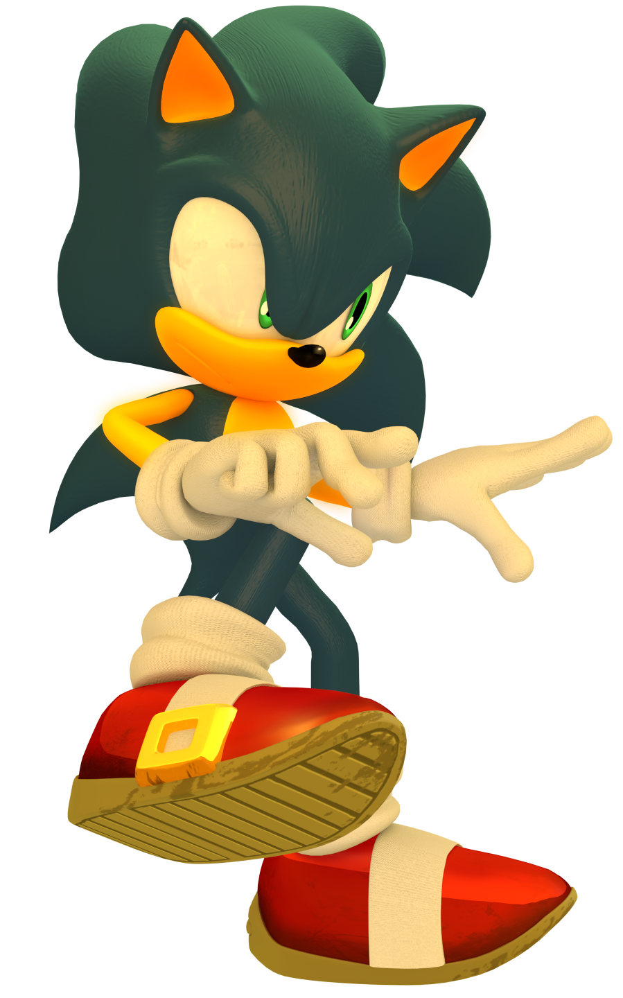 Sonic Running Render by JaysonJeanChannel on DeviantArt