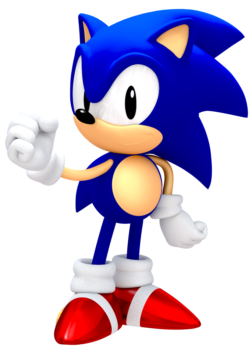 Classic Sonic Render by JaysonJeanChannel on DeviantArt