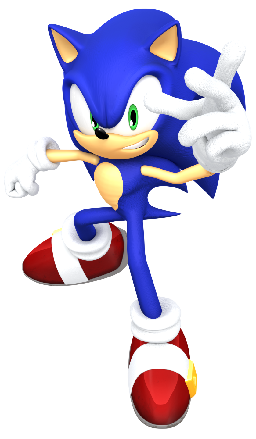 Classic Sonic (Render) by yessing on DeviantArt