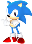 Classic Sonic from the Sonic Mania Poster