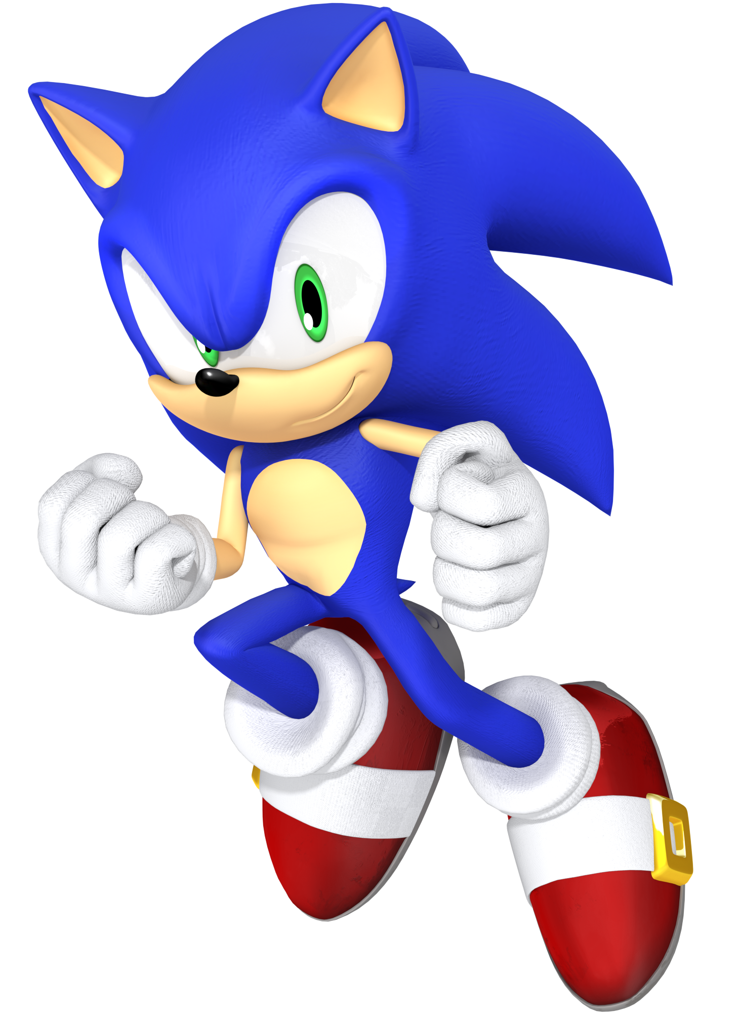 Clearer separate looks at the classic sonic renders from yesterday