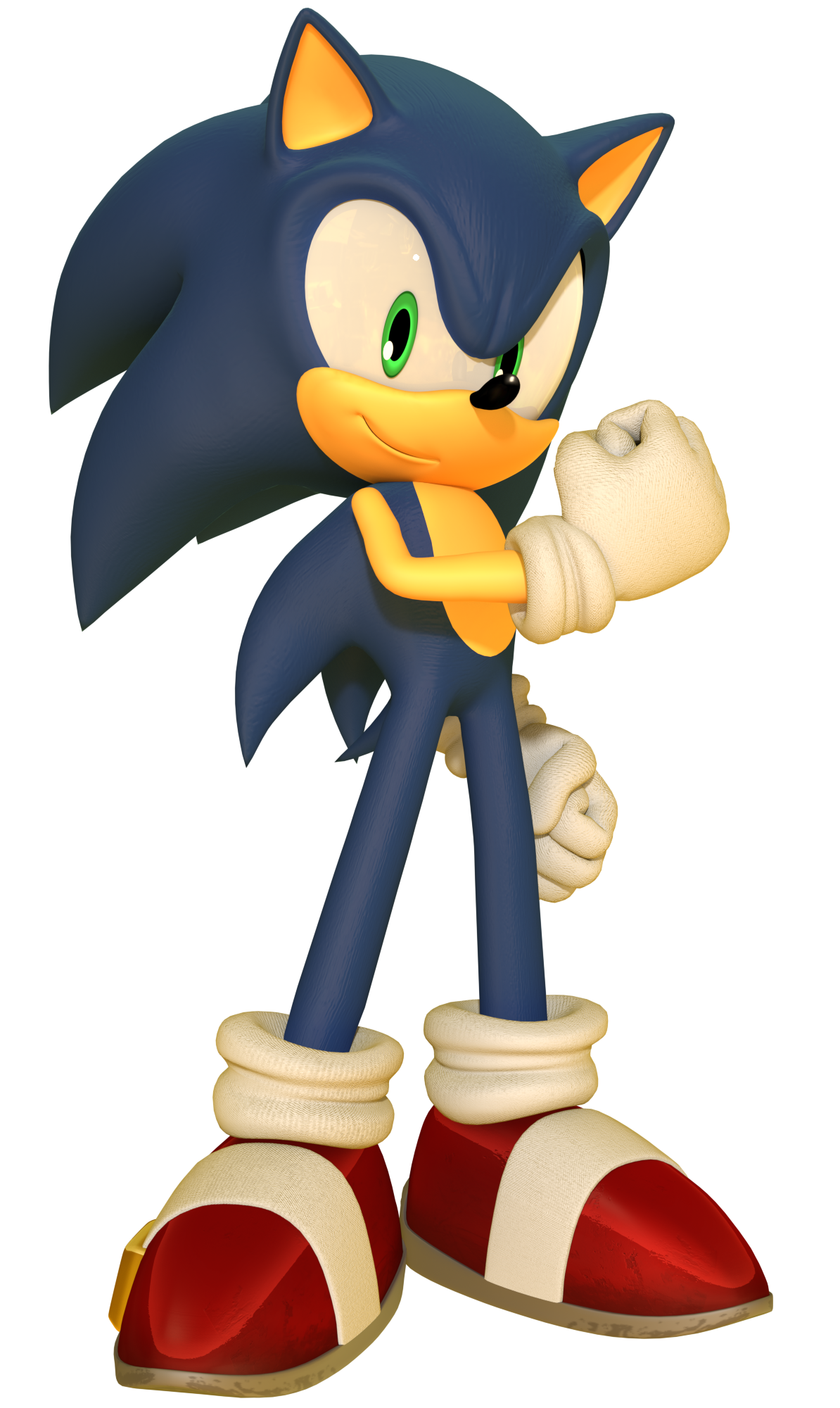 Super Sonic Render by ThatGiygasDoe on DeviantArt