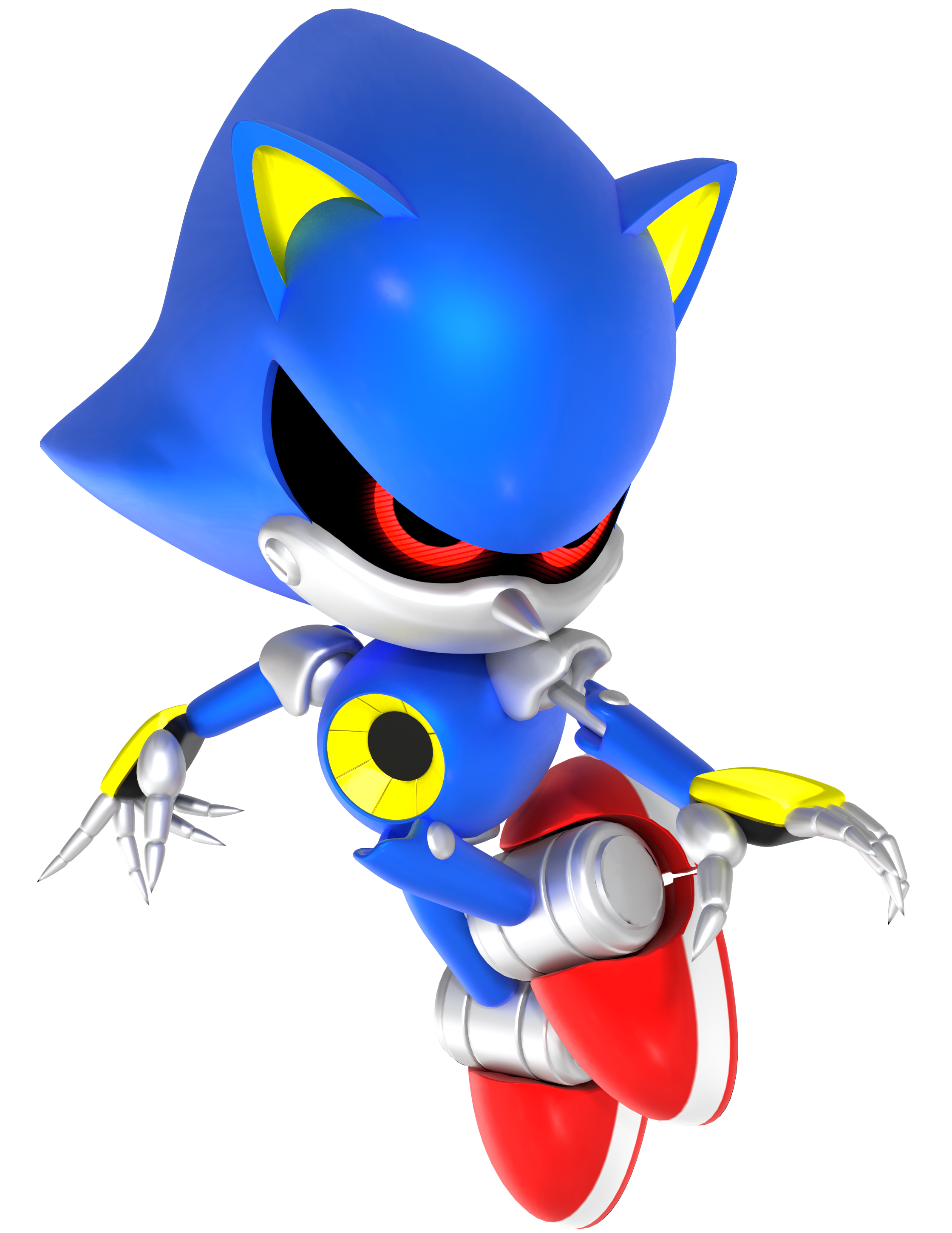 Metal Sonic Png - Metal Sonic Classic 3d, Transparent Png - 777x1027  (#1717564) - PinPng