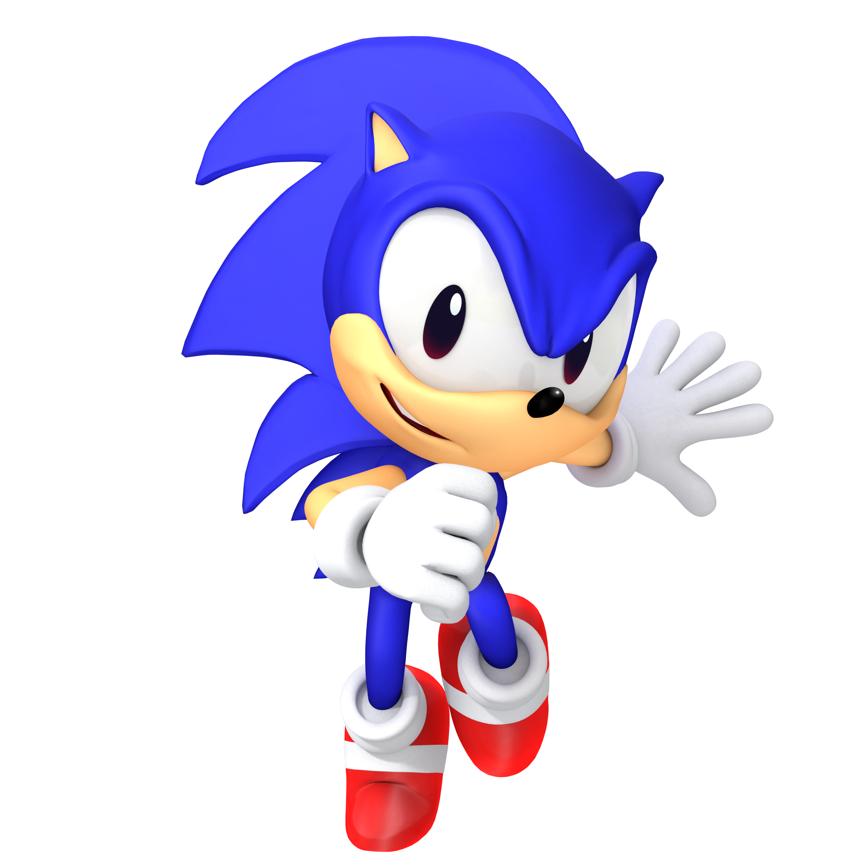 Classic Sonic Render by JaysonJeanChannel on DeviantArt