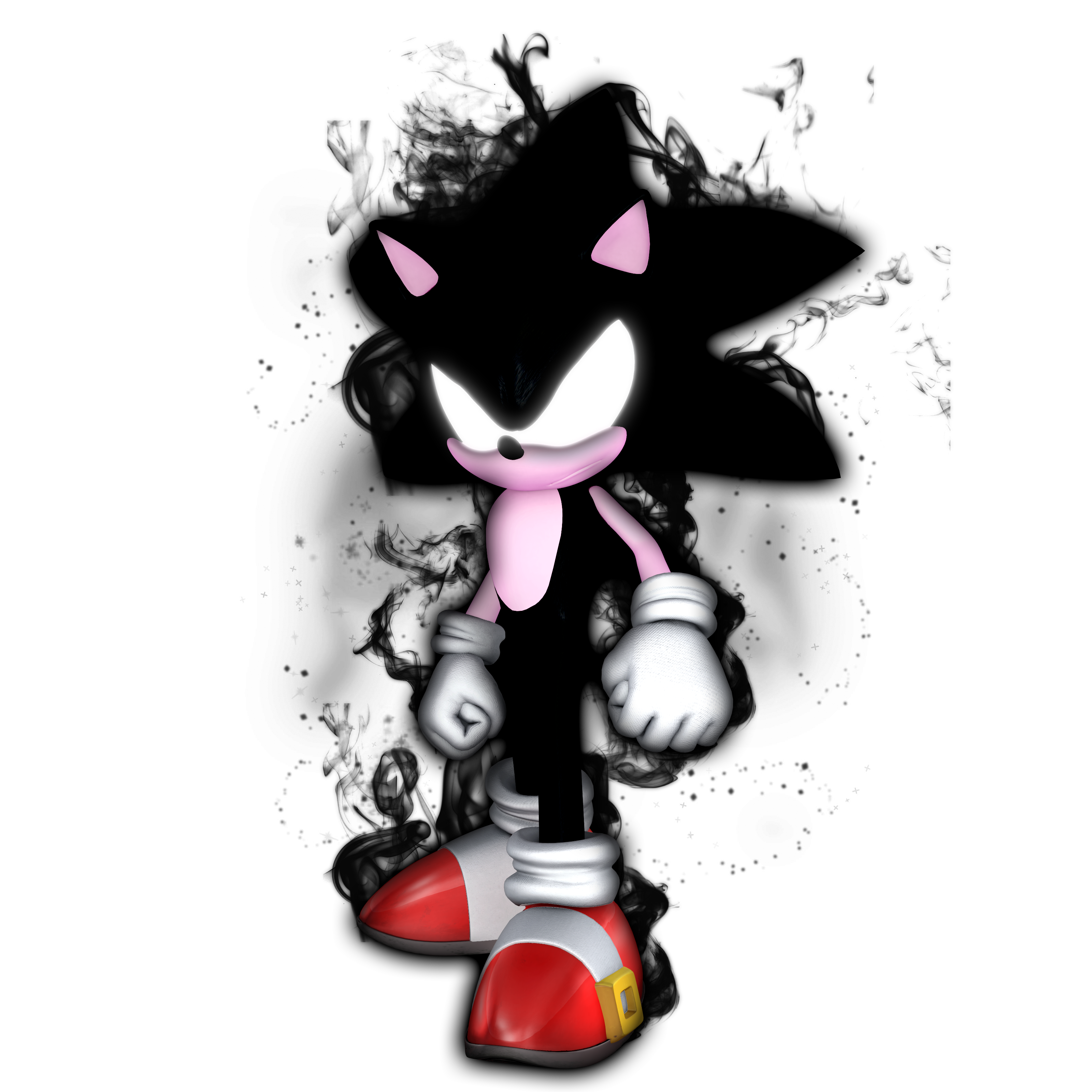 super dark sonic by cmara on DeviantArt