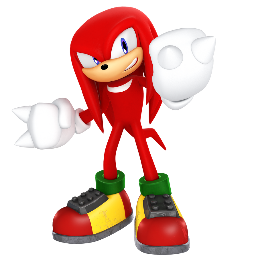 Knuckles 2018 Render by JaysonJeanChannel on DeviantArt