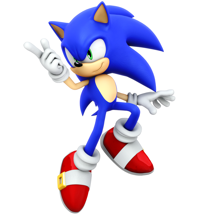 Brand New Sonic Render for Spring Break by JaysonJeanChannel on DeviantArt