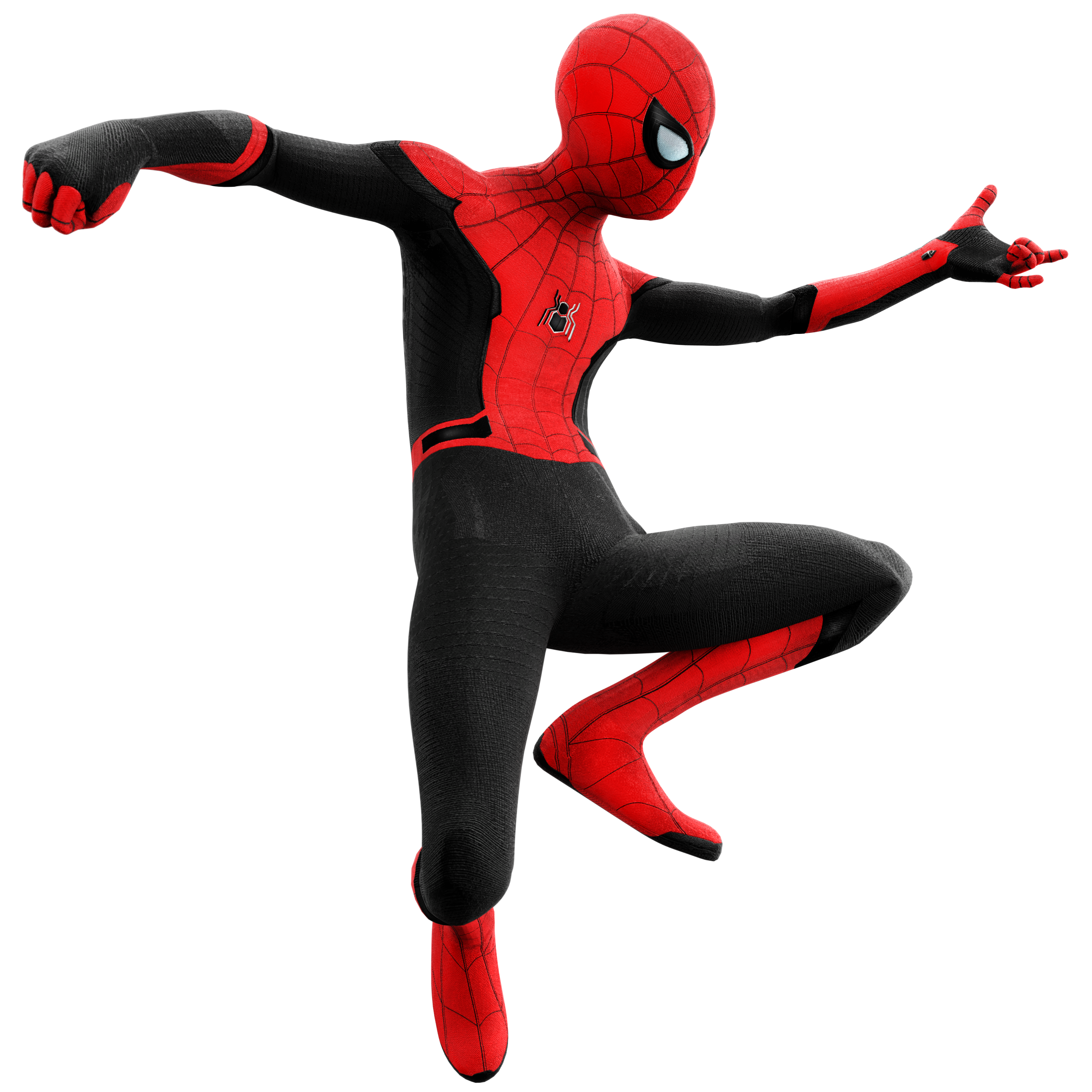 Spider far from home. Черно красный костюм человека паука. Обновленный костюм человека паука. Человек паук на белом фоне. Человек- паук " вдали от дома".