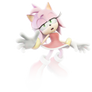 Sonic Frontiers Cyber Amy Rose Render